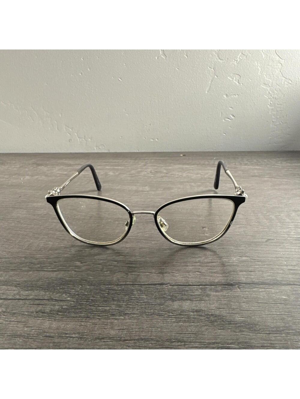 Swarovski SK 5368 005 Black/Other Metal Optical Eyeglasses FRAMES ONLY 53-17-145